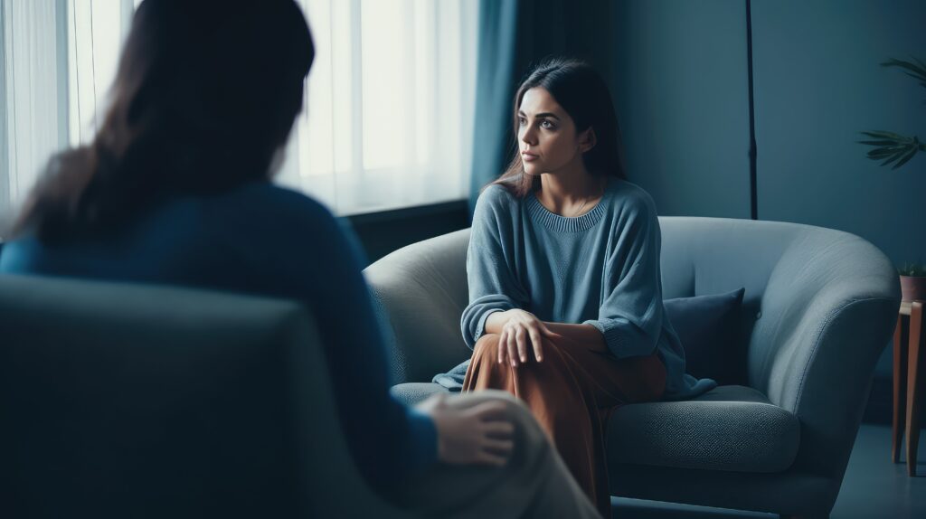 A woman asking, how long does Wellbutrin take to work?